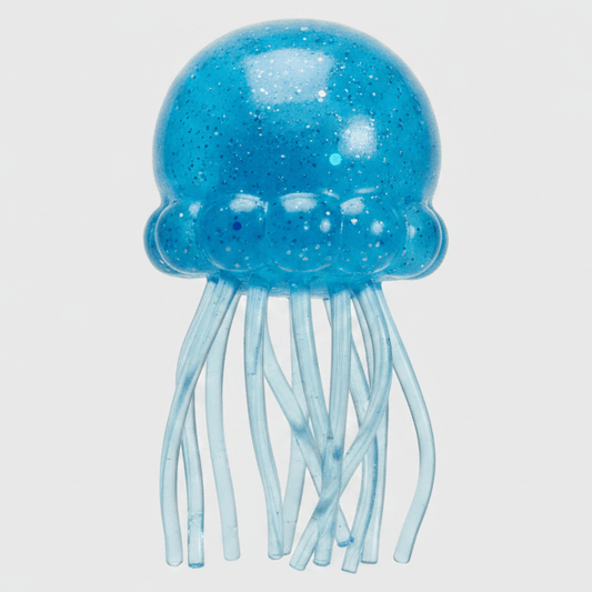Jellyfish Water Squish Toy | Blue Gel | Toylandeu™