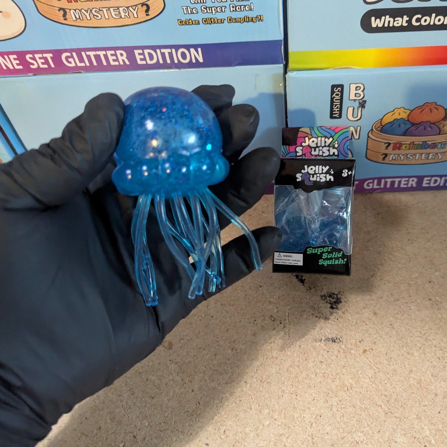 Jellyfish Water Squish Toy | Blue Gel | Toylandeu™