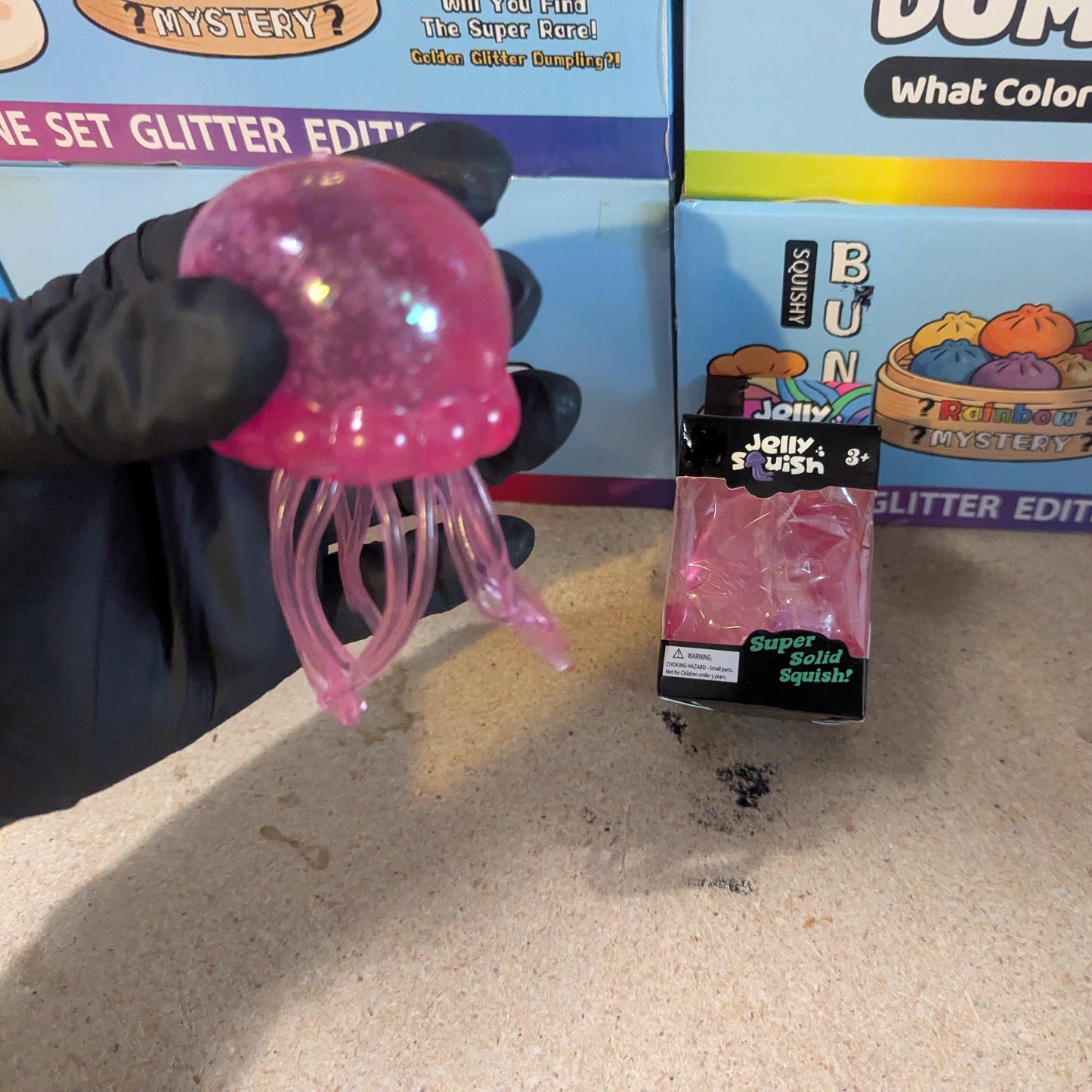 Jellyfish Water Squish Toy | Pink | Toylandeu™