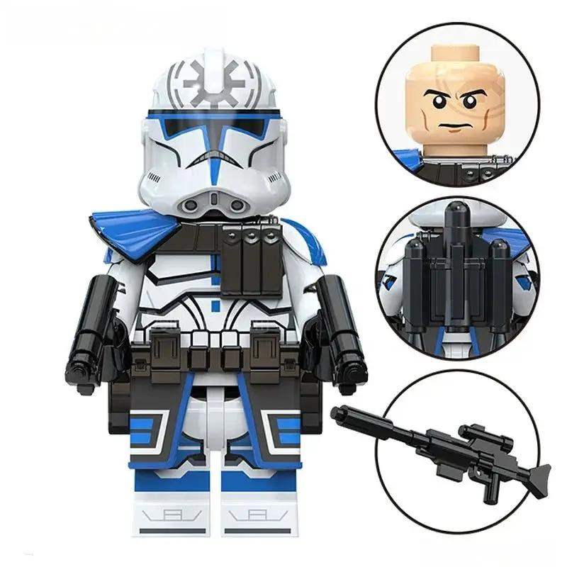 Jesse 501st Clone Trooper Star Wars Lego Minifigures Custom Toys S3 - Minifigure Toys