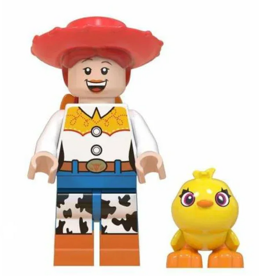Jessie And Chick Toy Story Figure ABS Plastic Figure Compatible With Lego Sets - ToylandEU