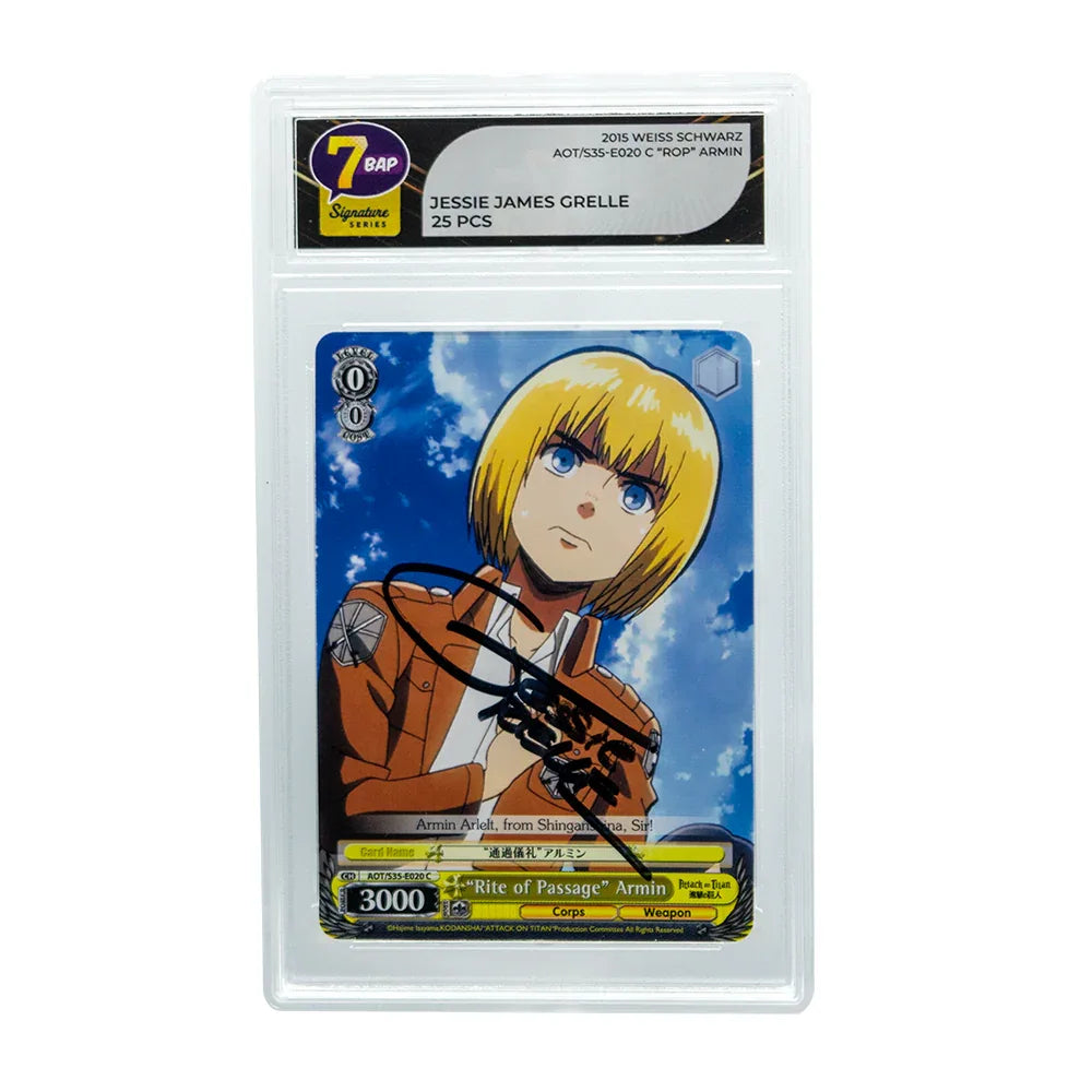 Attack On Titan Signed Blu Ray Collection Autographs