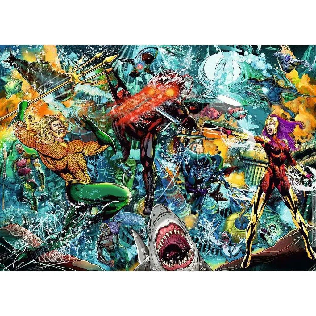  Aquaman "DC Collector's Edition" 1000 Piece Jigsaw Puzzle Ravensburger -  ToylandEU™
