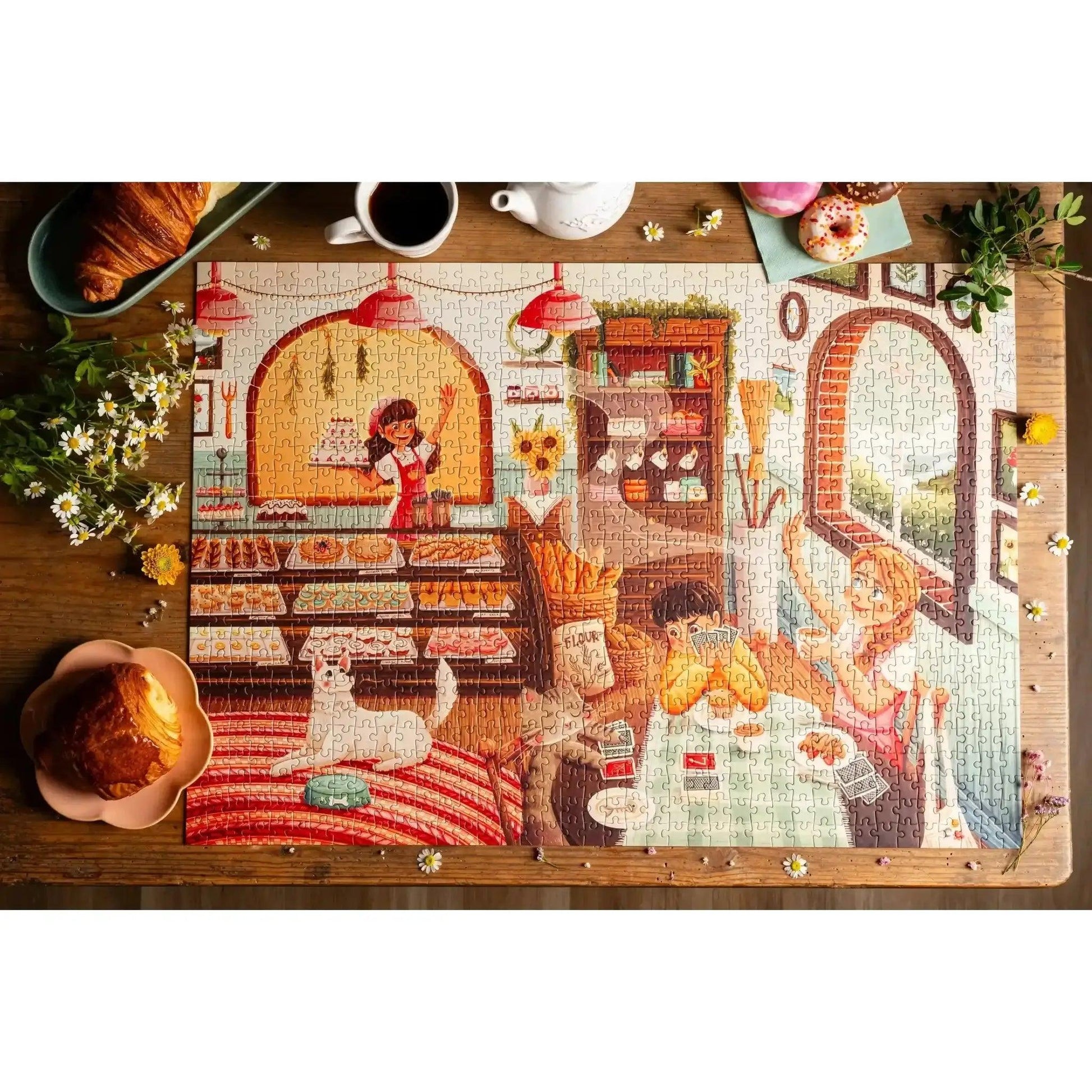  Cozy Cafe 1000 Piece Premium Jigsaw Puzzle Trevell -  ToylandEU™