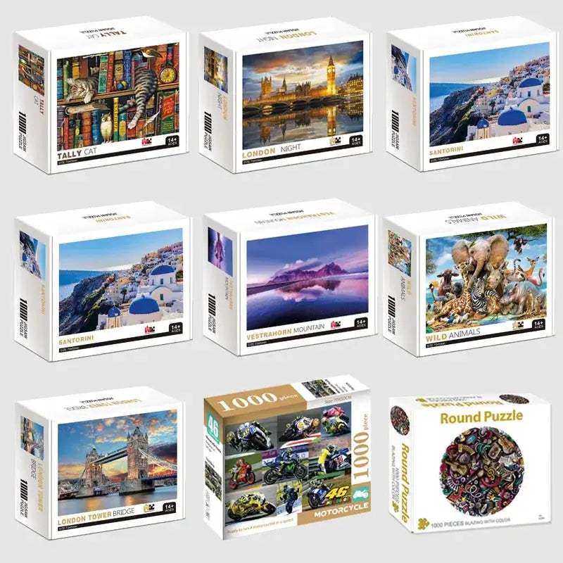 Jigsaw Puzzle 1000 Piece World Famous Painting For Stress Relief - ToylandEU