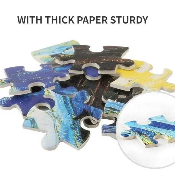 Jigsaw Puzzle 1000 Piece World Famous Painting For Stress Relief - ToylandEU