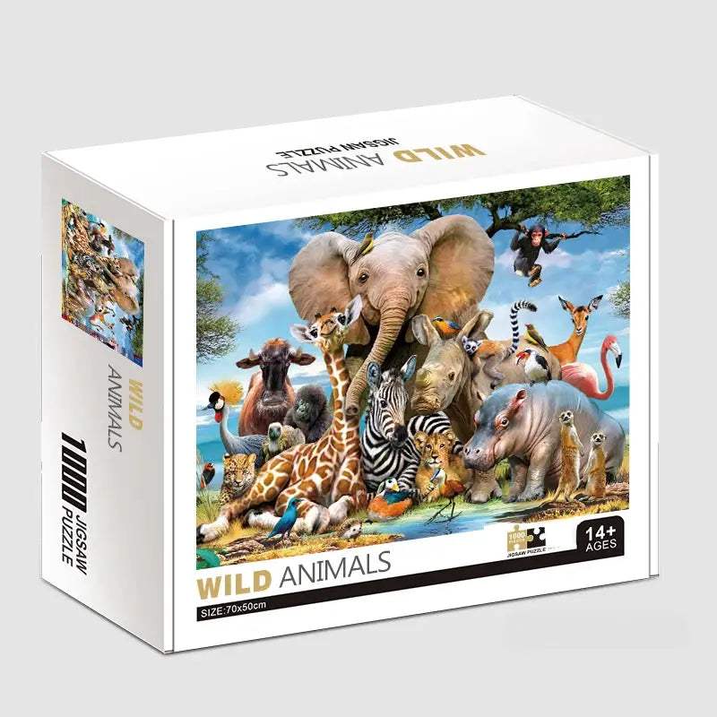 Jigsaw Puzzle 1000 Piece World Famous Painting For Stress Relief - ToylandEU