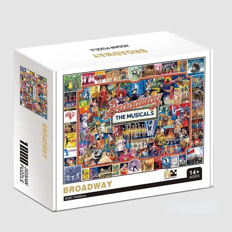 Jigsaw Puzzle 1000 Piece World Famous Painting For Stress Relief - ToylandEU