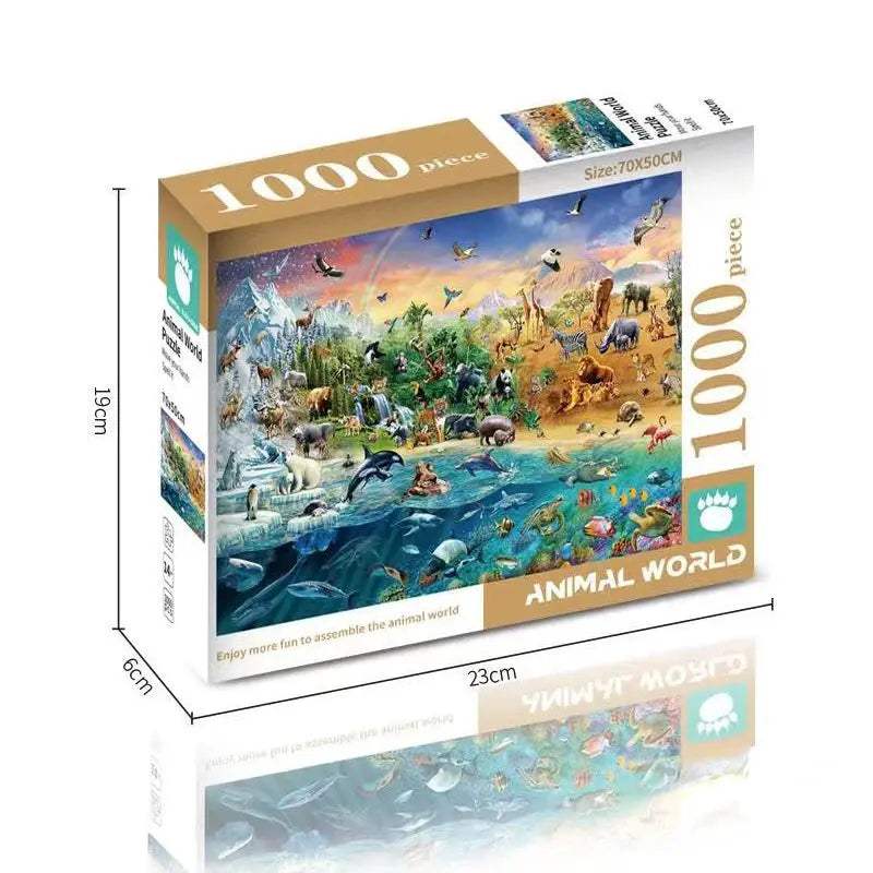 Jigsaw Puzzle 1000 Piece World Famous Painting For Stress Relief - ToylandEU