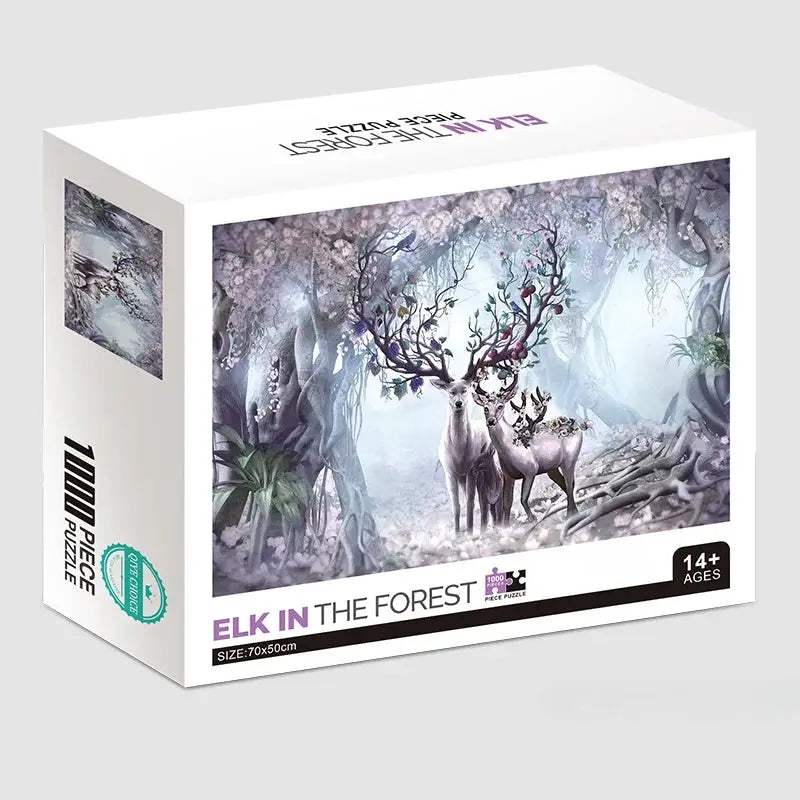 Jigsaw Puzzle 1000 Piece World Famous Painting For Stress Relief - ToylandEU