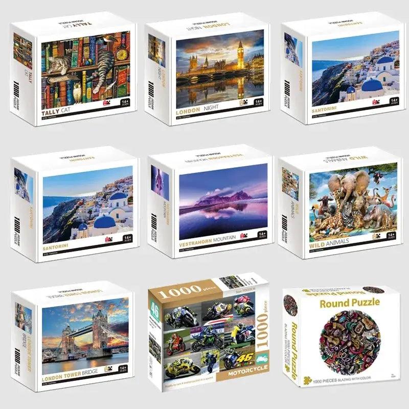 Jigsaw Puzzle 1000 Piece World Famous Painting Mindful -  ToylandEU™
