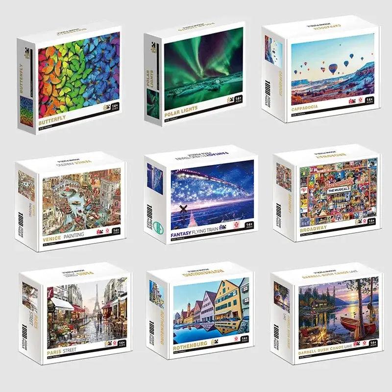  Jigsaw Puzzle 1000 Piece World Famous Painting Mindful -  ToylandEU™