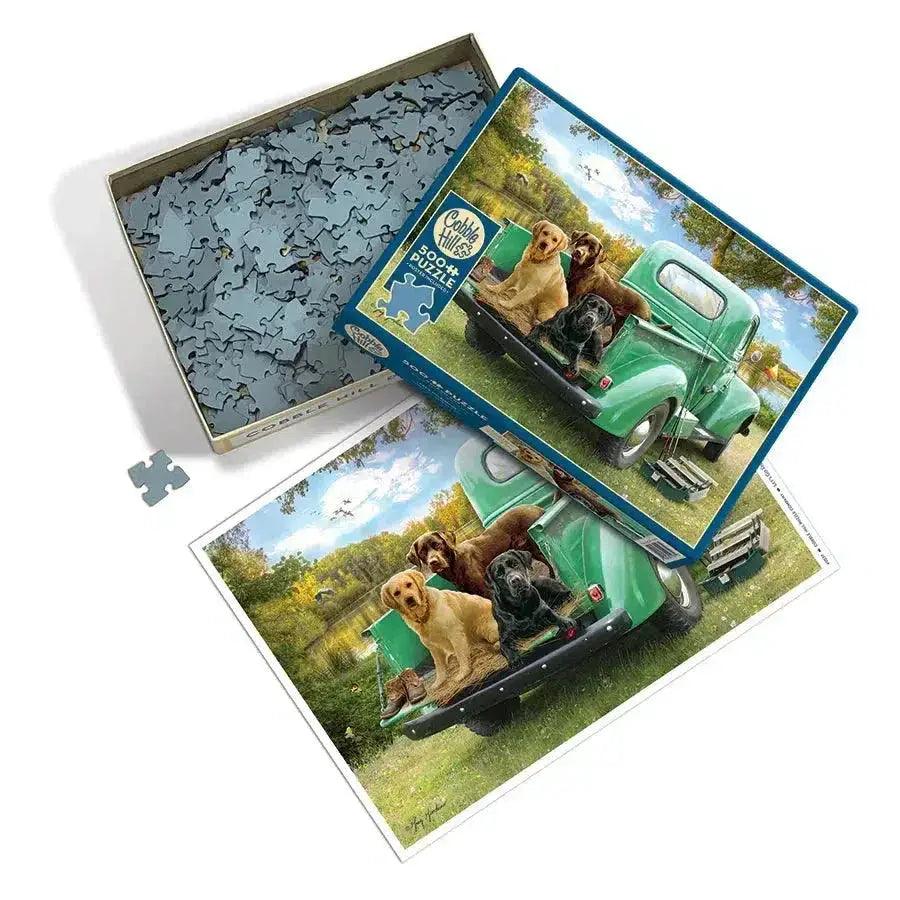  Let's Go Fishing 500 Piece Jigsaw Puzzle Cobble Hill -  ToylandEU™