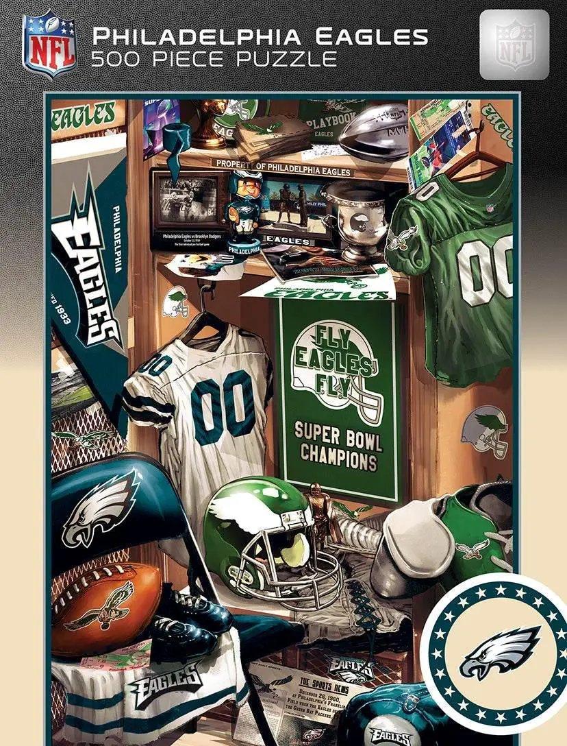 Philadelphia Eagles Locker Room Puzzle 500 Piece Jigsaw -  ToylandEU™