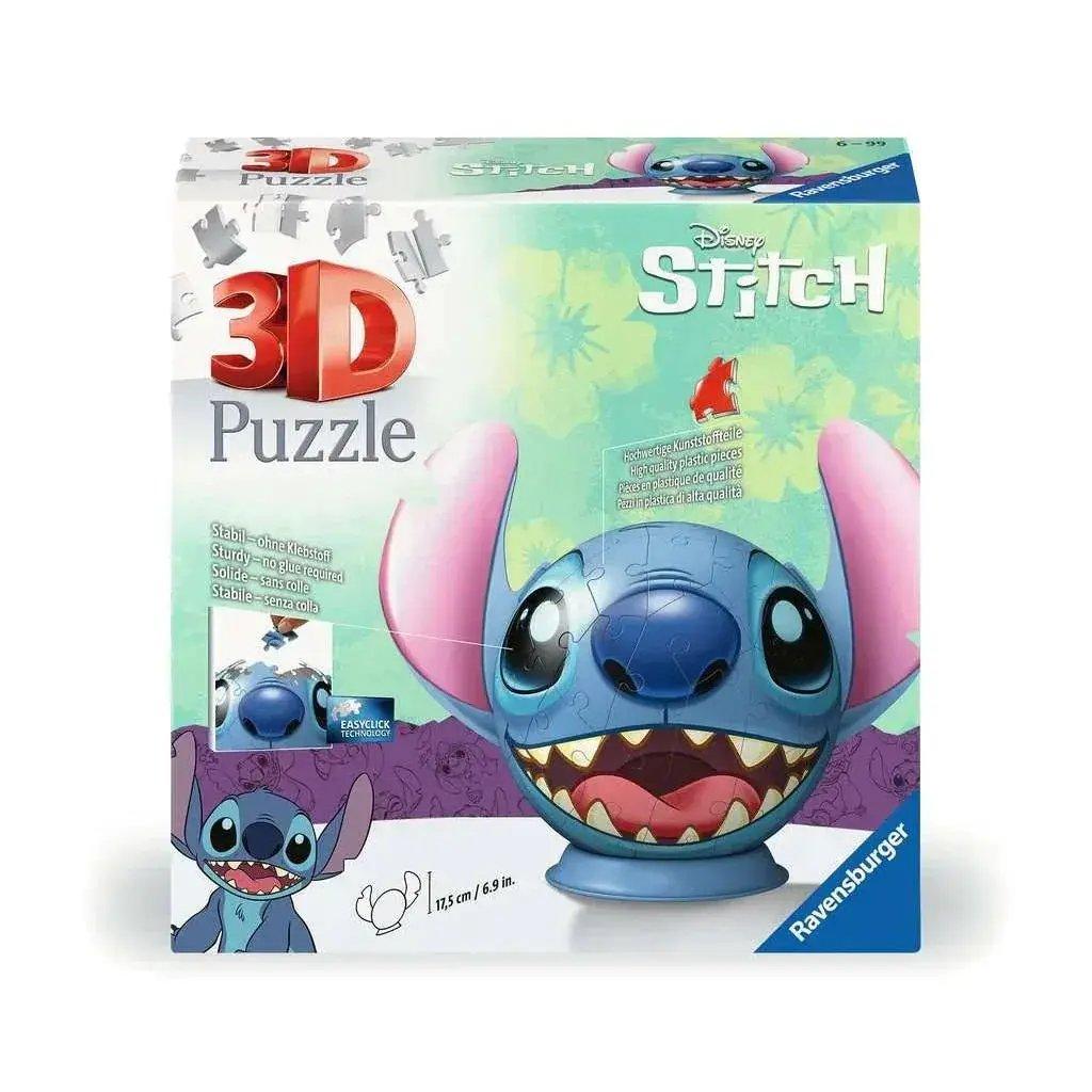  Stitch Head 77 Piece 3D Jigsaw Puzzle Ravensburger -  ToylandEU™