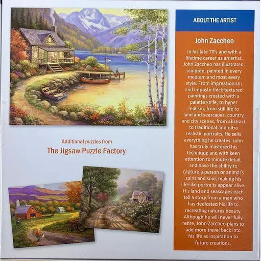  Jigsaw Puzzle Fishing At The Lake 300 Pieces Poster -  ToylandEU™