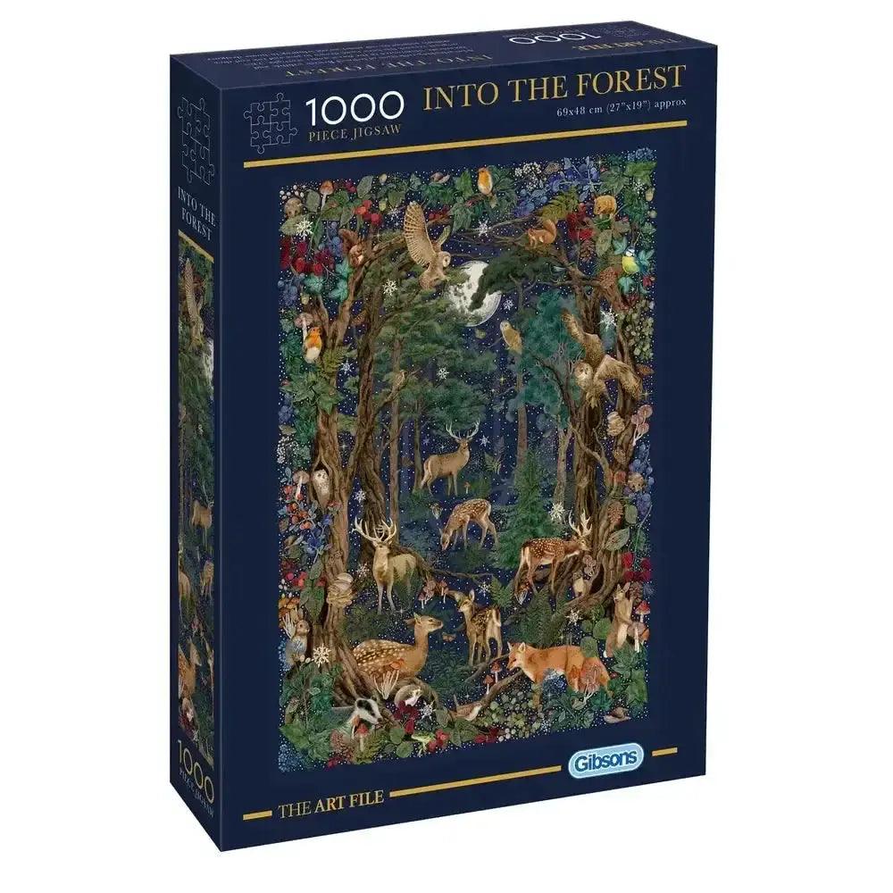  Into the Forest 1000 Piece Jigsaw Puzzle Gibsons -  ToylandEU™