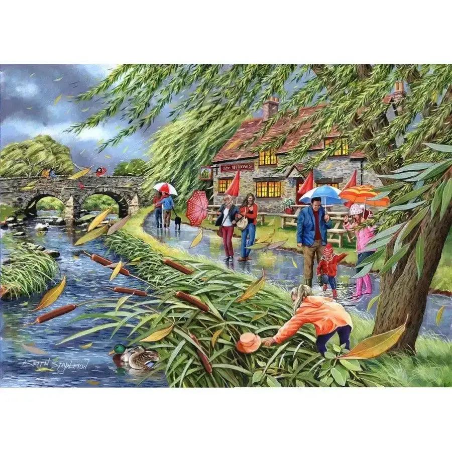  Wind at the Willows 1000 Piece Jigsaw Puzzle HOP -  ToylandEU™