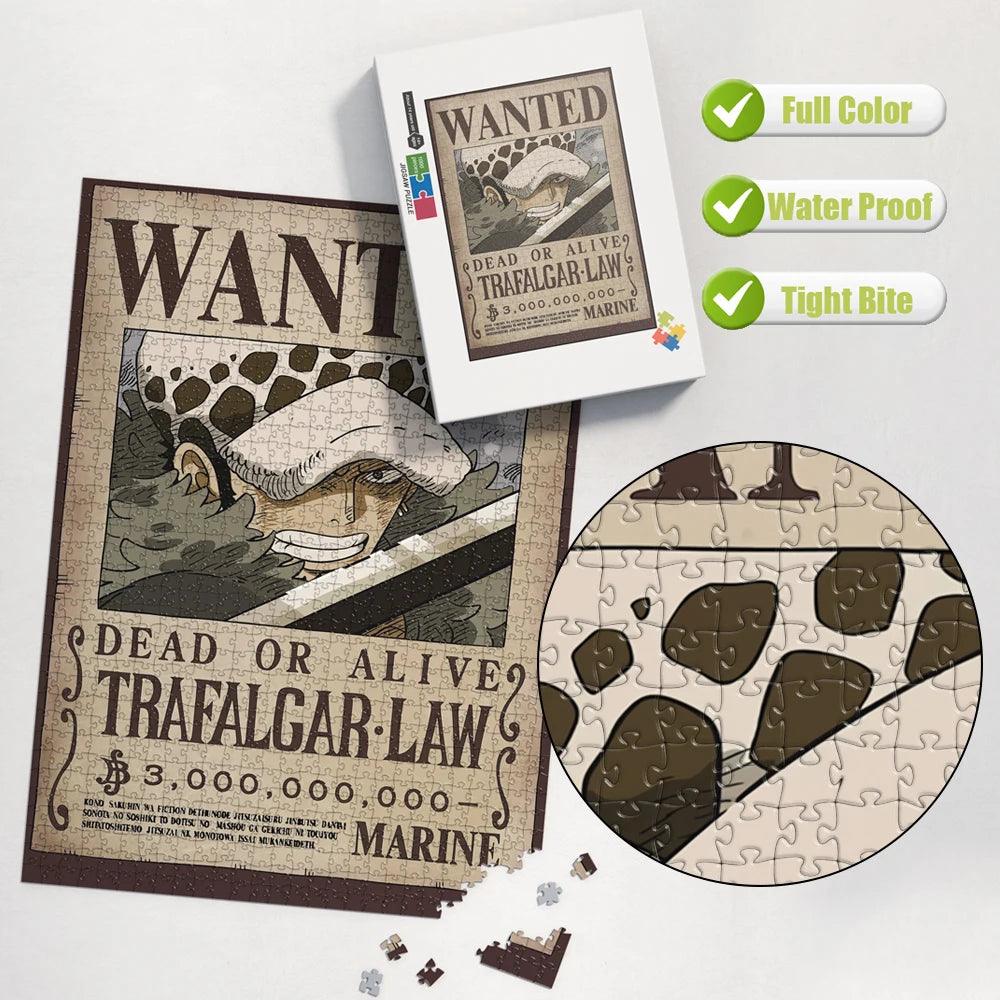  Jigsaw Puzzle One Piece Trafalgar Law | Toylandeu™ 