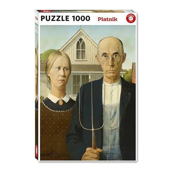  American Gothic 1000 Piece Jigsaw Puzzle Piatnik -  ToylandEU™
