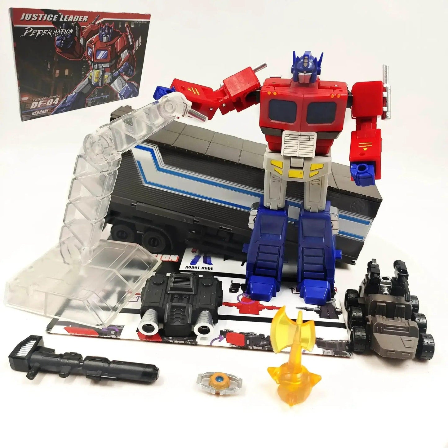  Jinbao Transformation Mini O.P Commander Robot Model Toys -  ToylandEU™