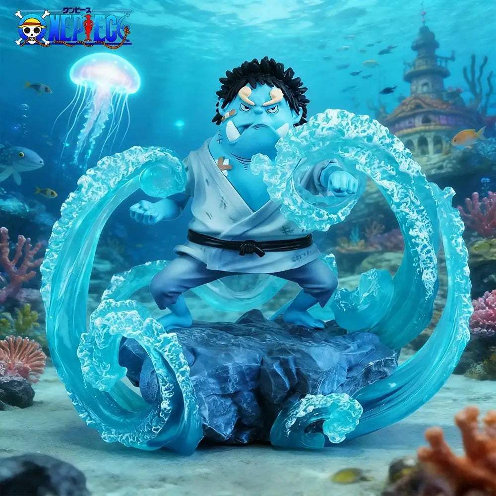Jinbe One Piece PVC Figure Statue For Desktop Display - ToylandEU