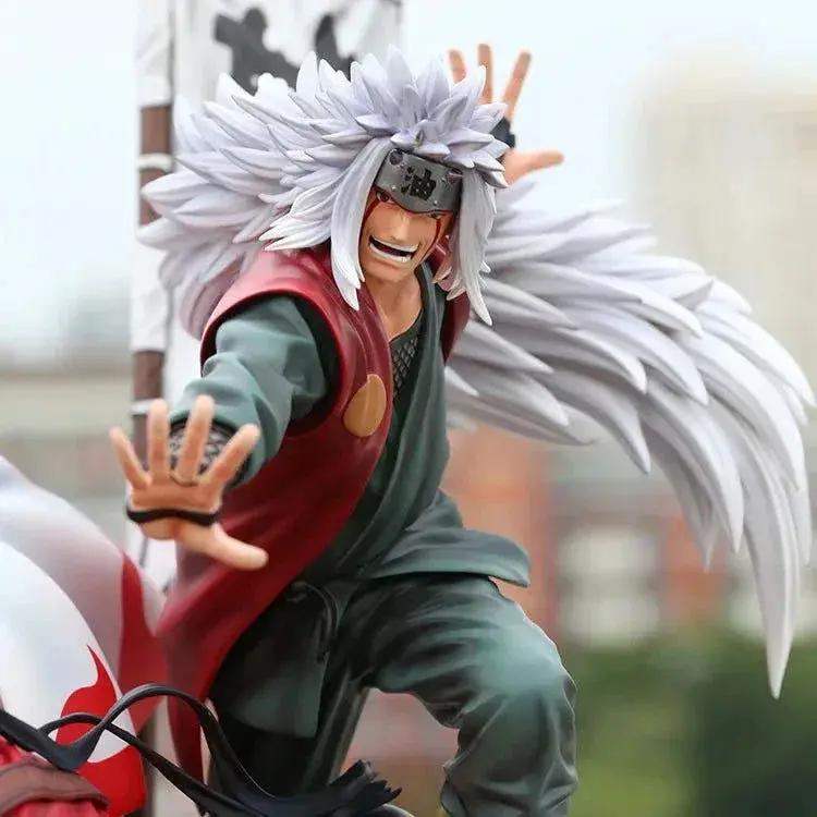Jiraiya Minato and Naruto Anime Figurines, NARUTO SHIPPUDEN Figures Master and Apprentice Figure 41cm - ToylandEU