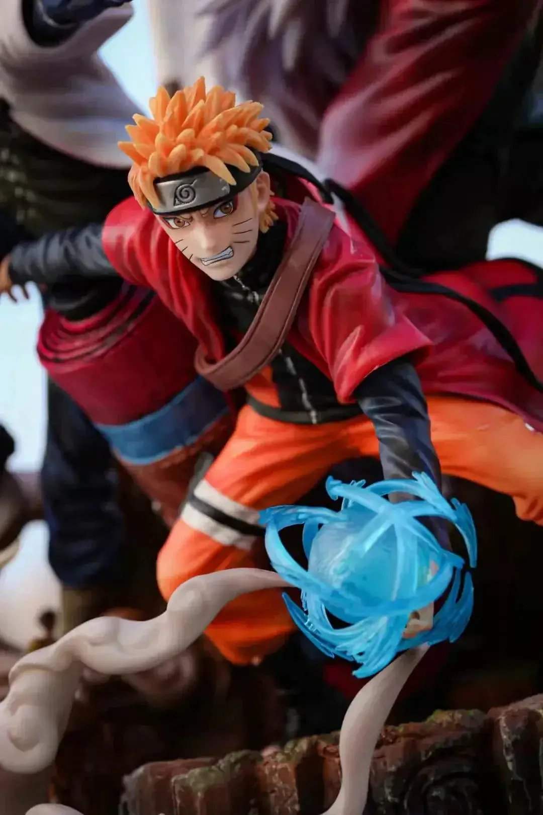 Jiraiya Minato and Naruto Anime Figurines, NARUTO SHIPPUDEN Figures Master and Apprentice Figure 41cm - ToylandEU