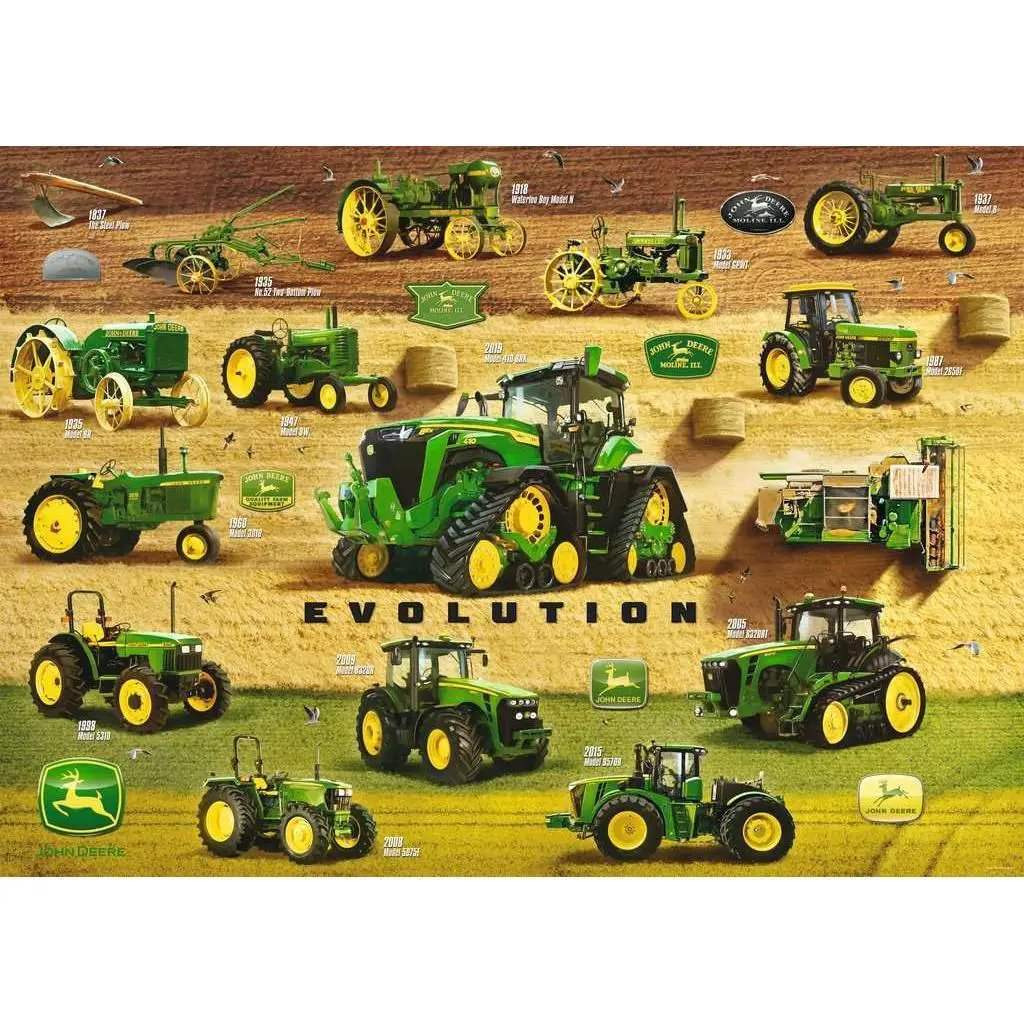 John Deere Legacy 1000 Piece Puzzle Premium Ravensburger - ToylandEU