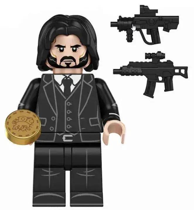  John Wick Custom Minifig Lego Figure 100 Percent Compatible -  ToylandEU™