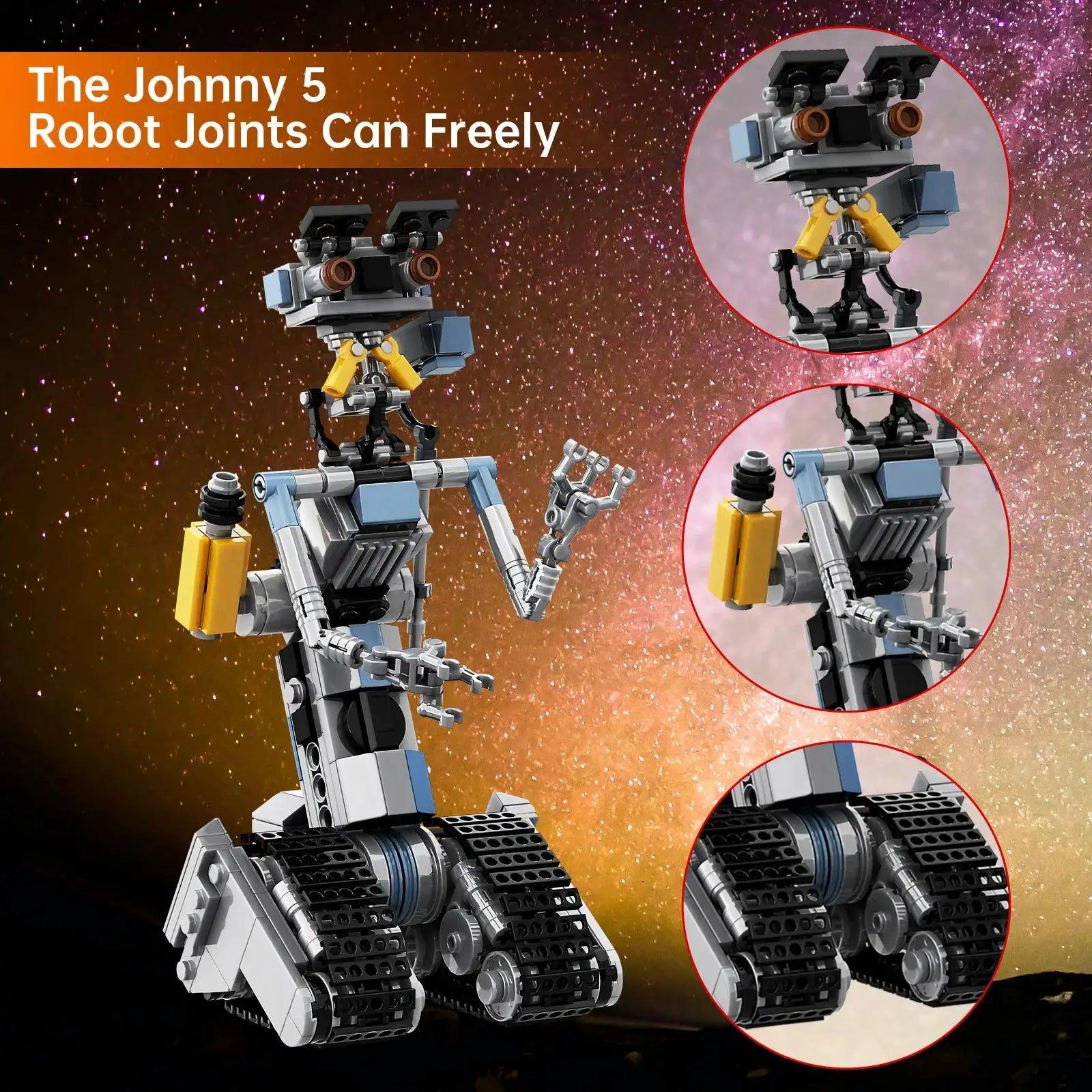  Johnny 5 Robot Building Kit LEGO Compatible Blocks STEM Toy -  ToylandEU™