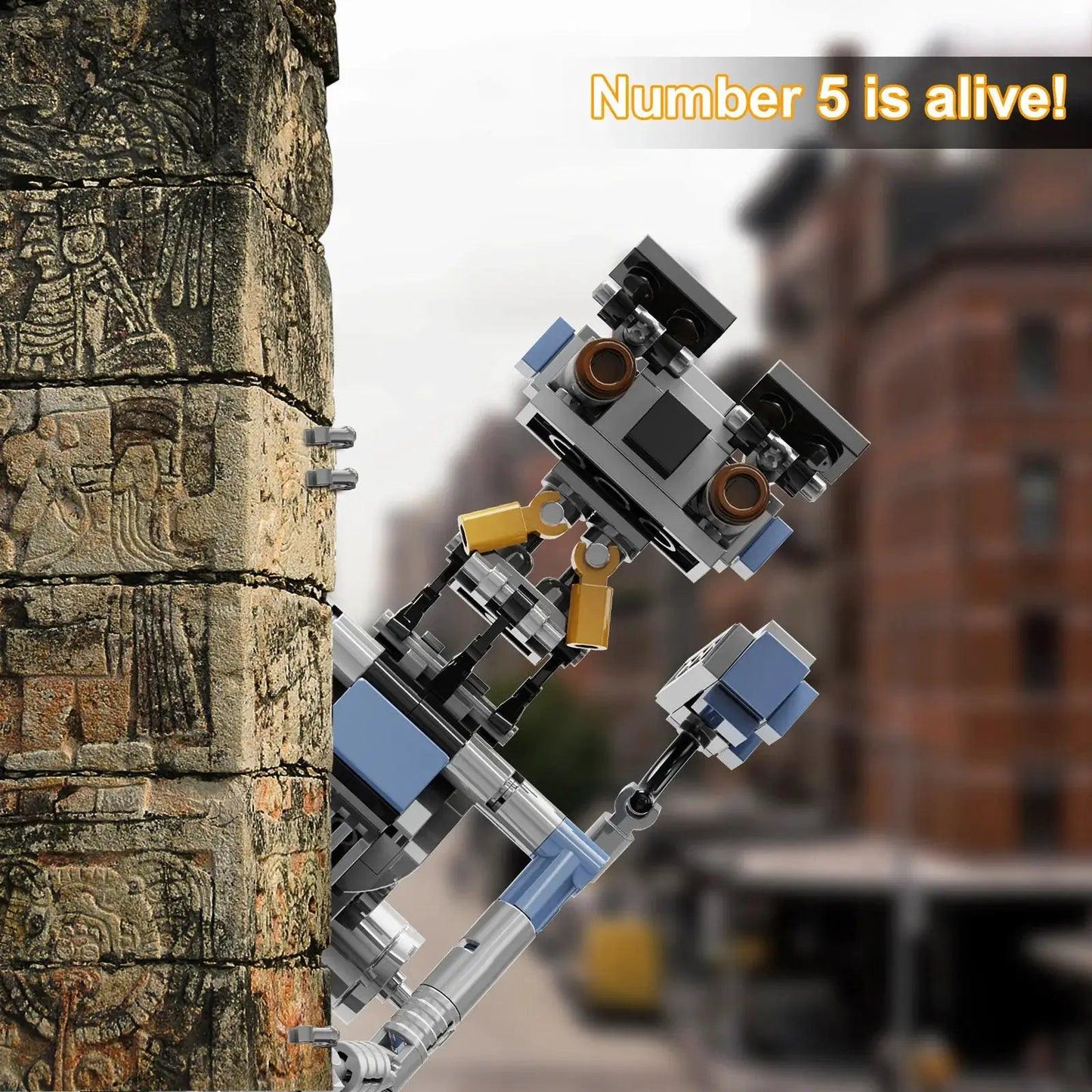  Johnny 5 Robot Building Kit LEGO Compatible Blocks STEM Toy -  ToylandEU™