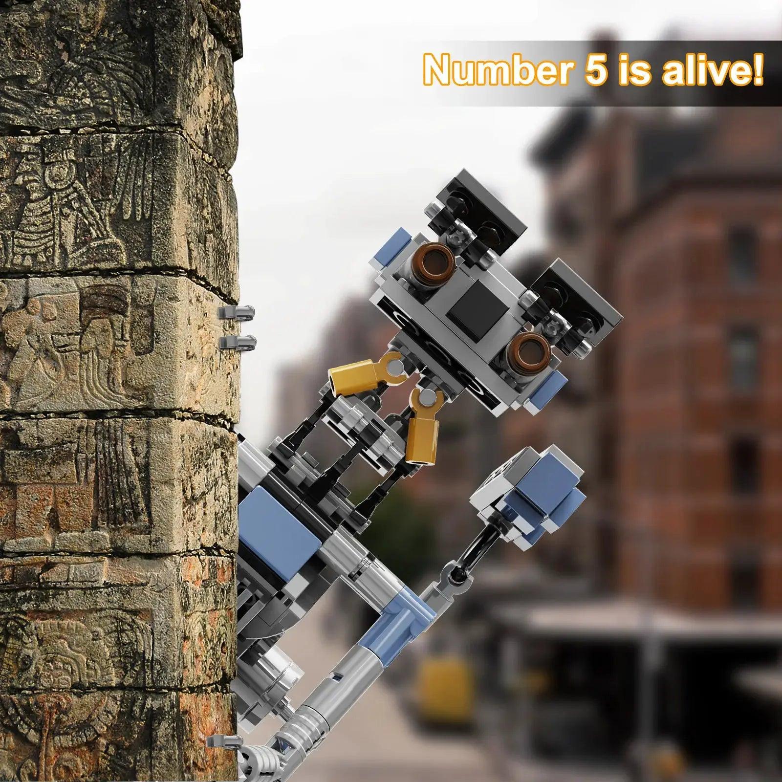  Johnny 5 Robot Building Kit LEGO Compatible Blocks STEM Toy -  ToylandEU™