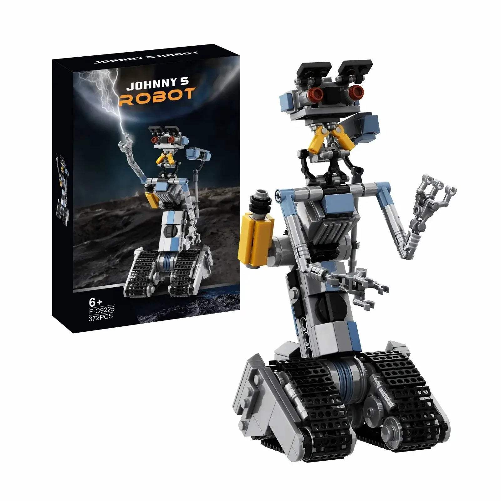  Johnny 5 Robot Building Kit LEGO Compatible Blocks STEM Toy -  ToylandEU™