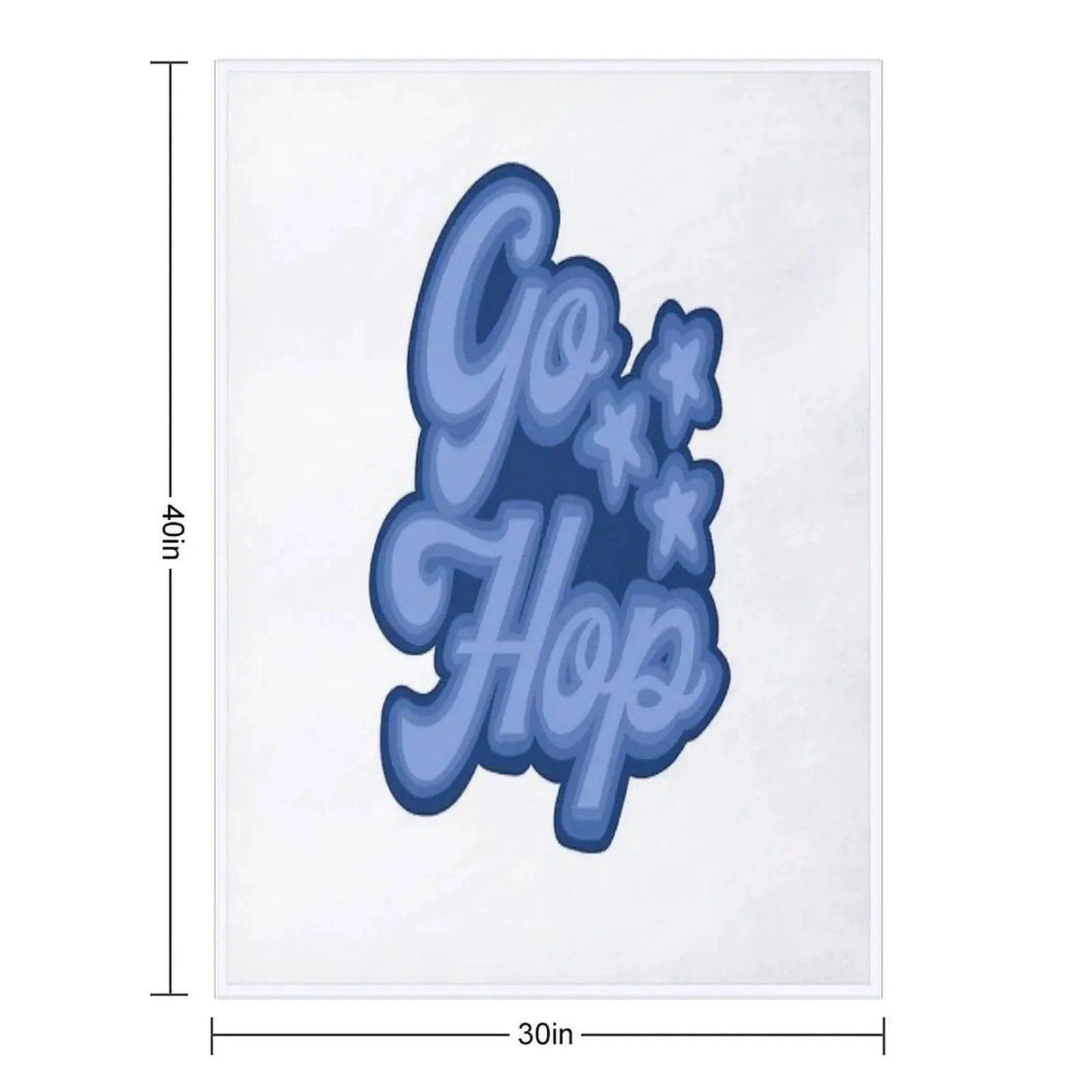  Johns Hopkins Design Throw Blanket Premium Anti Pill -  ToylandEU™