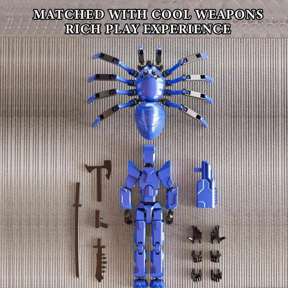 Joint Spider Toys Movable Multi-Jointed Action Figure Spider - ToylandEU