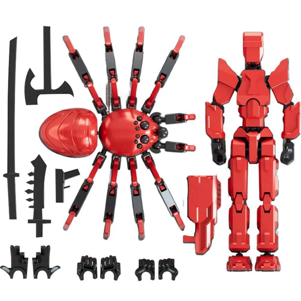 Joint Spider Toys Movable Multi-Jointed Action Figure Spider - ToylandEU