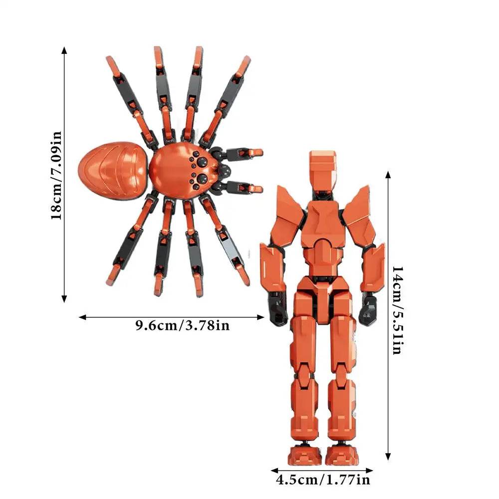 Joint Spider Toys Movable Multi-Jointed Action Figure Spider - ToylandEU