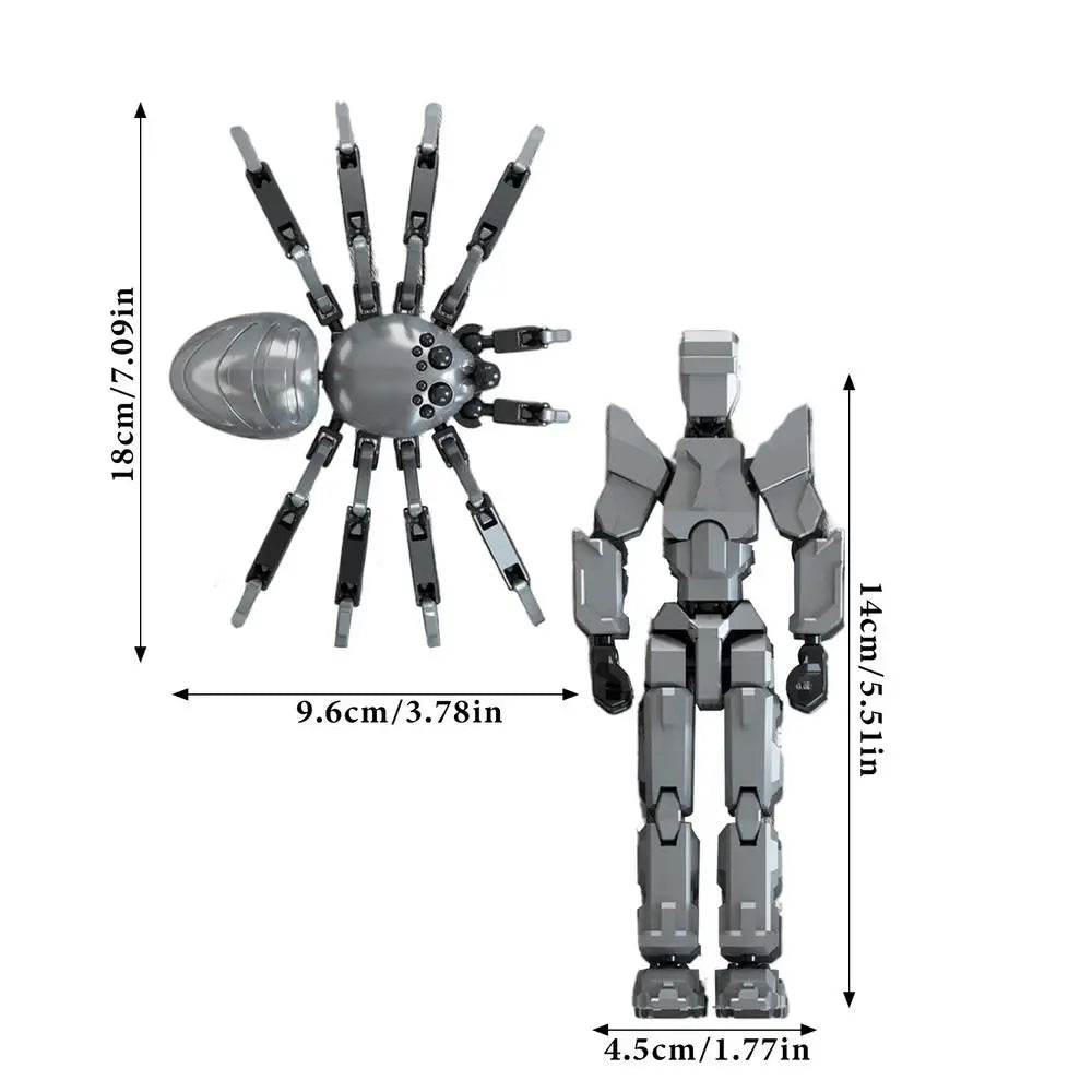 Joint Spider Toys Movable Multi-Jointed Action Figure Spider - ToylandEU