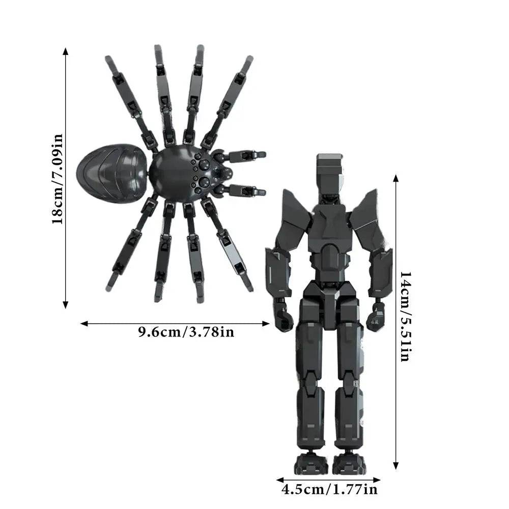 Joint Spider Toys Movable Multi-Jointed Action Figure Spider - ToylandEU