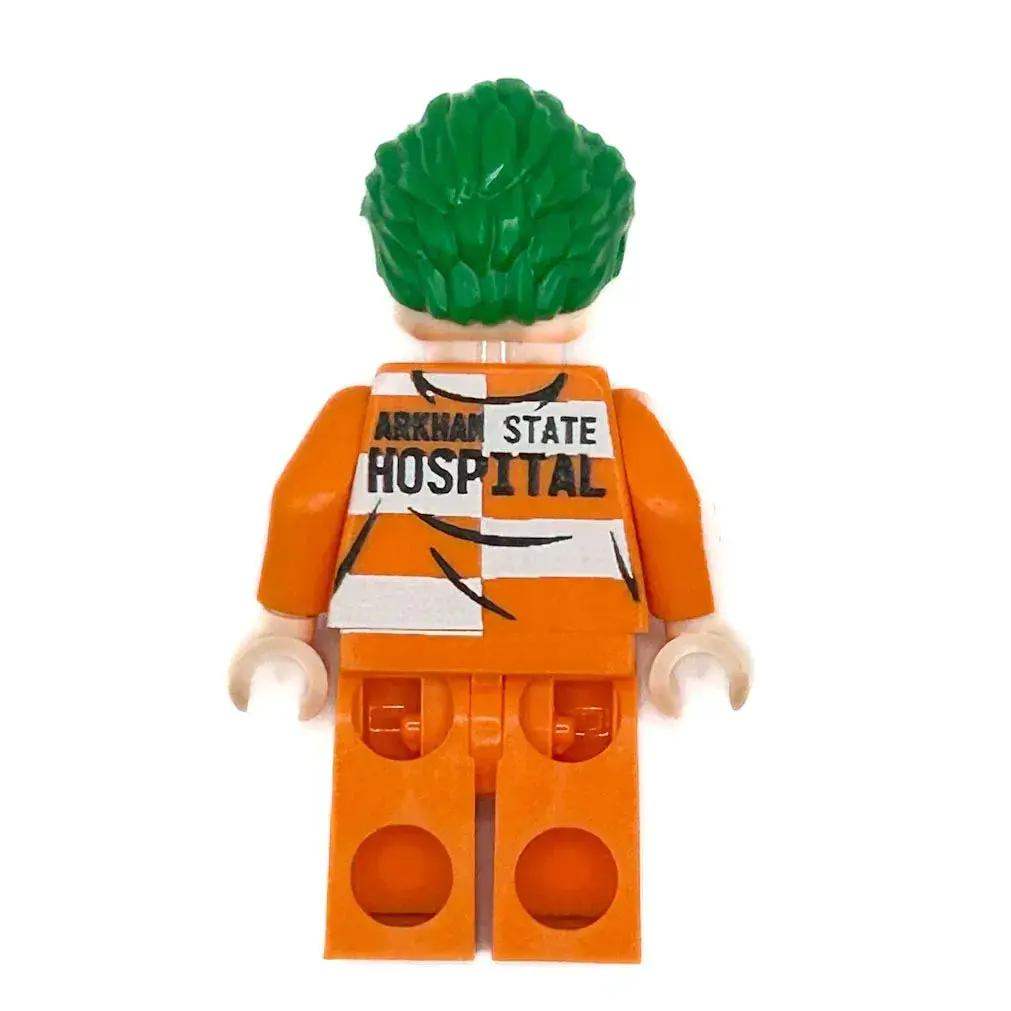 LEGO Joker Figure by B3 Customs With Custom Print Standard Figure Scale Collectible - ToylandEU