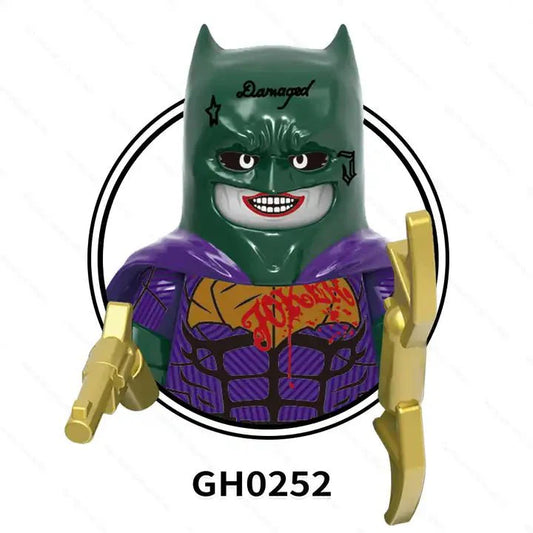LEGO Compatible Joker Figure Standard Size Durable ABS Plastic Fits LEGO Bricks and Sets - ToylandEU
