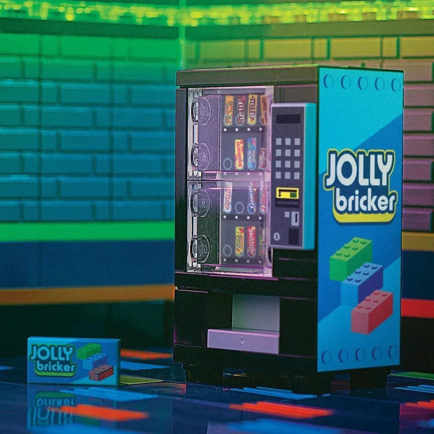 Lego Candy Vending Machine With Custom Printed Tile - ToylandEU