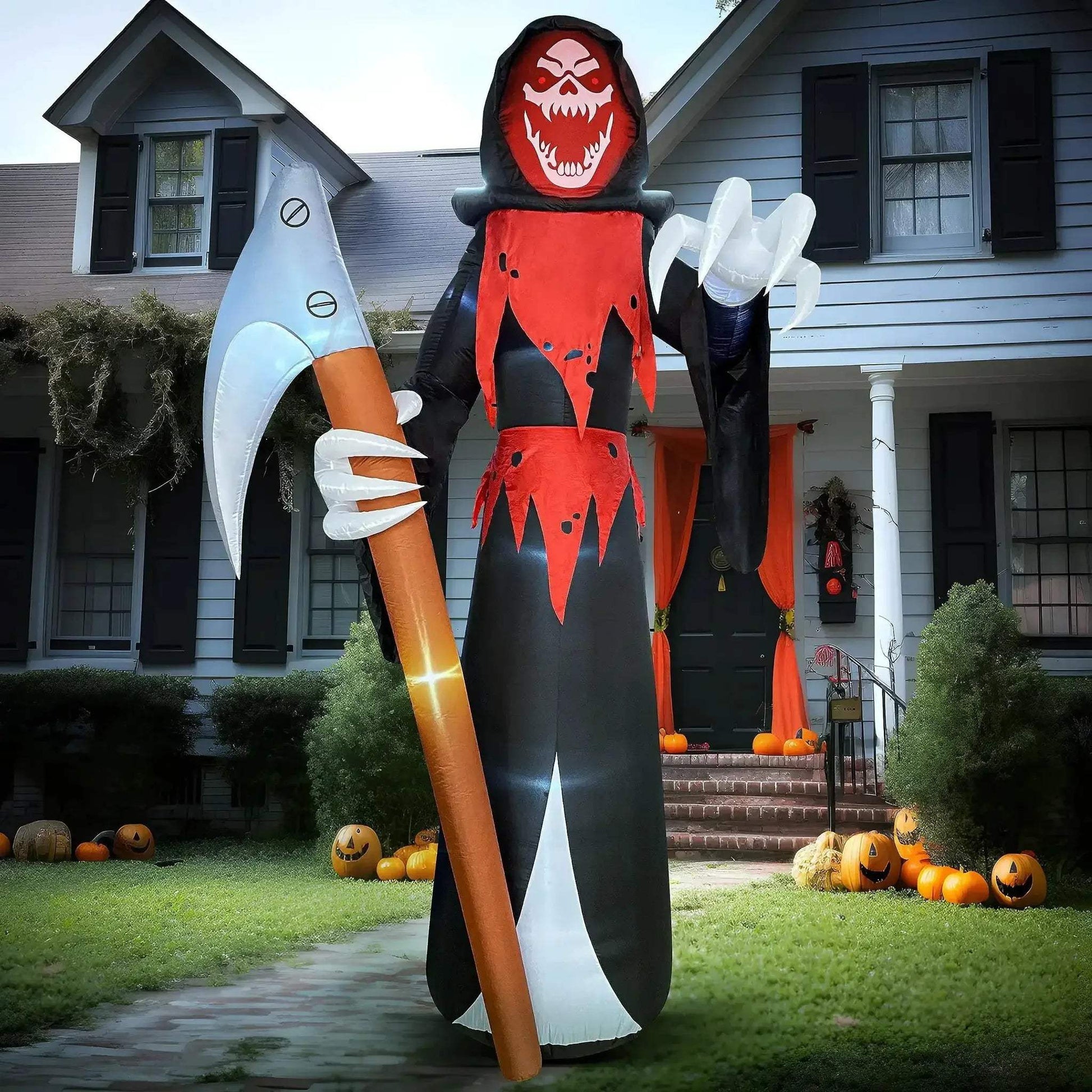Joyfy 12 Ft Grim Reaper Inflatable With Built In LEDs - ToylandEU