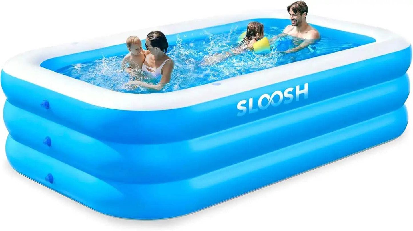  Joyfy 120 Inch Inflatable Family Swimming Pool Backyard -  ToylandEU™
