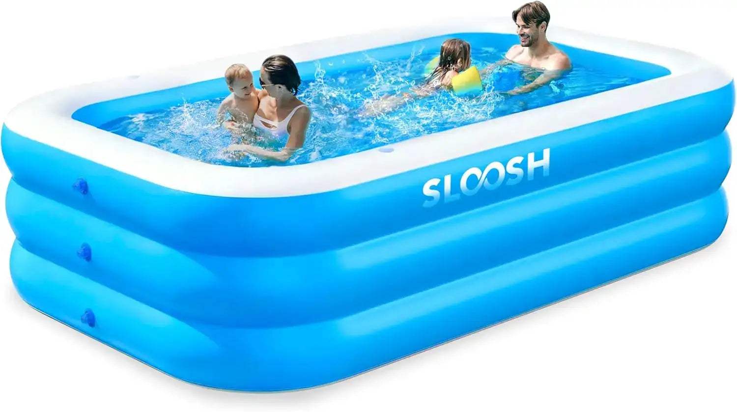  Joyfy 120 Inch Inflatable Family Swimming Pool Backyard -  ToylandEU™