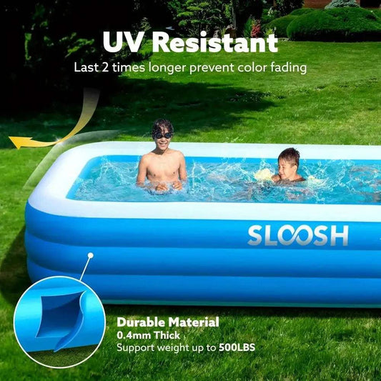  Joyfy 120 Inch Inflatable Family Swimming Pool Backyard -  ToylandEU™