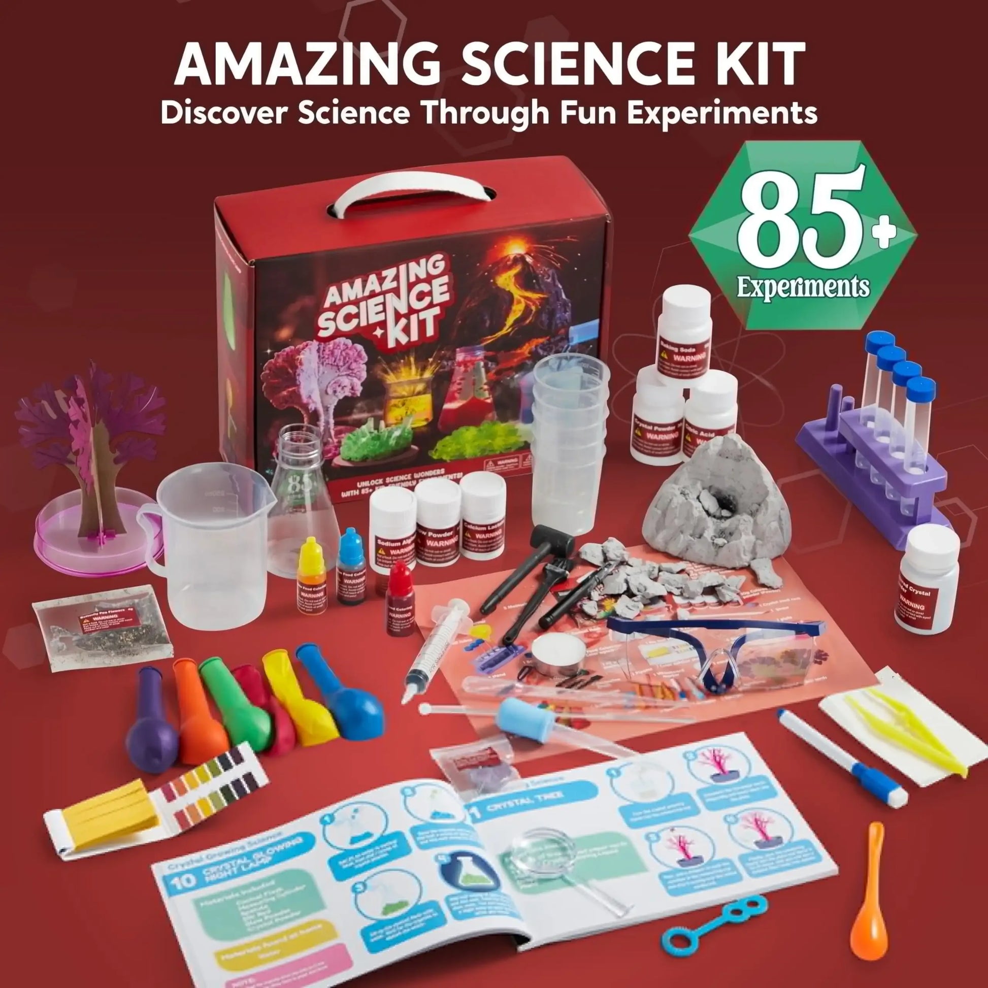 Joyfy 85 Plus STEM Science Kit For Kids Educational Experiments - ToylandEU