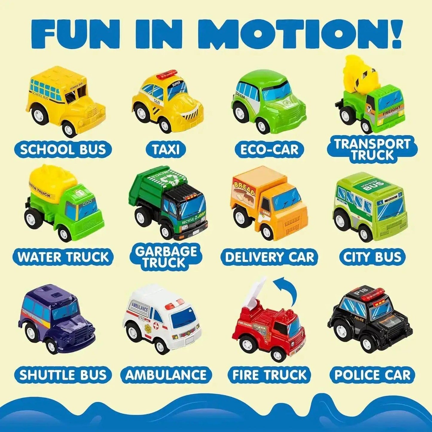  Joyfy Carpet Playmat 12 Cars For Creative Pretend Play -  ToylandEU™