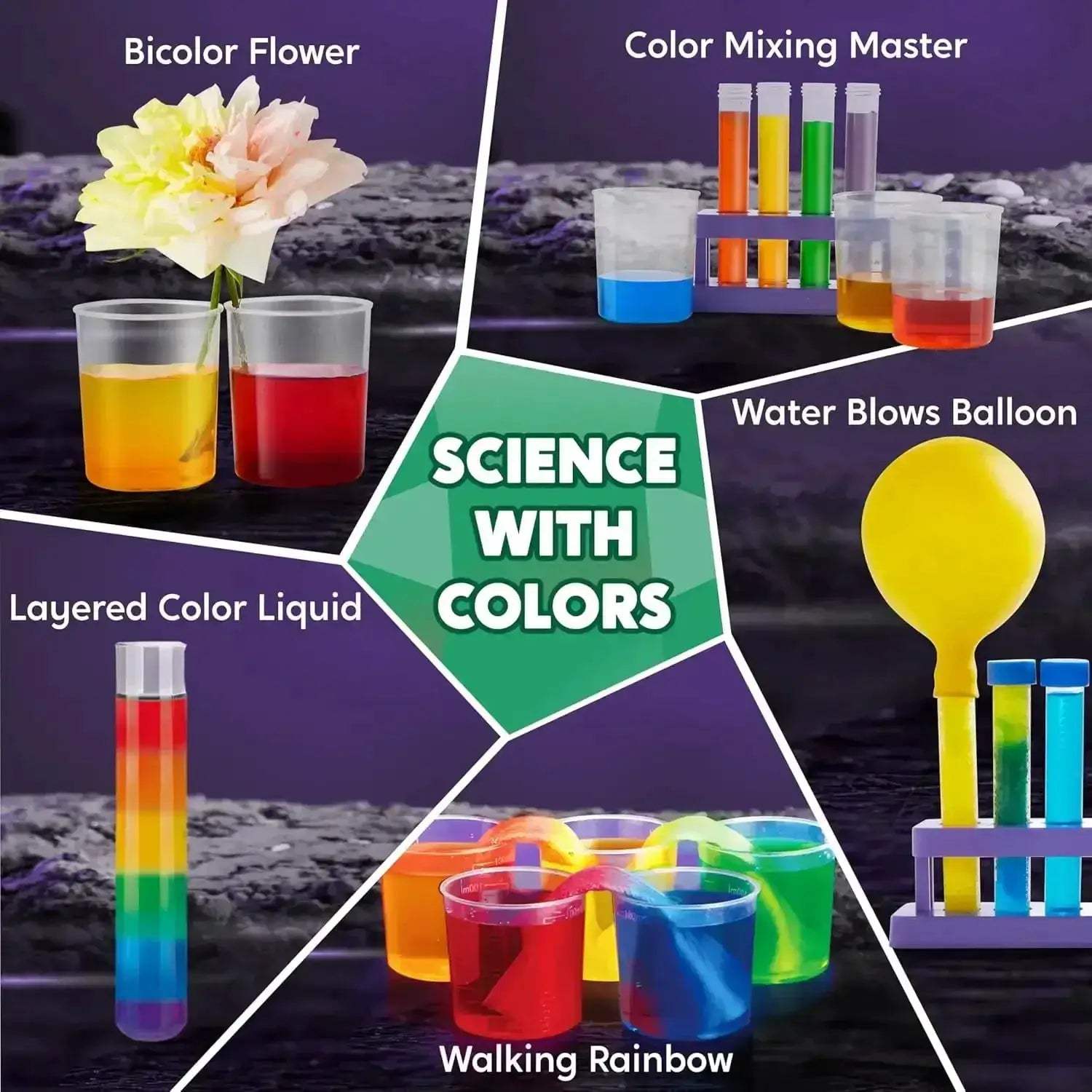 Joyfy Chemistry Science Kit for Kids 8-12 with 50 Experiments - ToylandEU